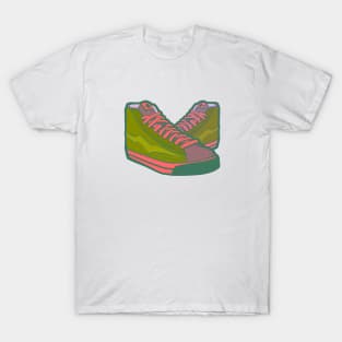 Vintage Hightop Sneakers T-Shirt